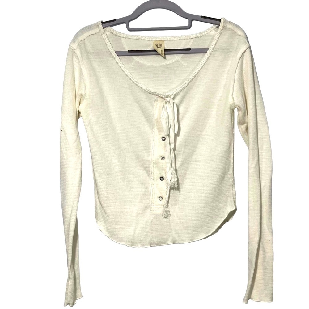 We The Free White, Long Sleeved Top